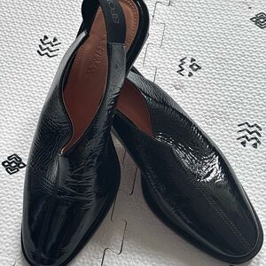 Sportmax by Max Mara Black Patent Leather heels